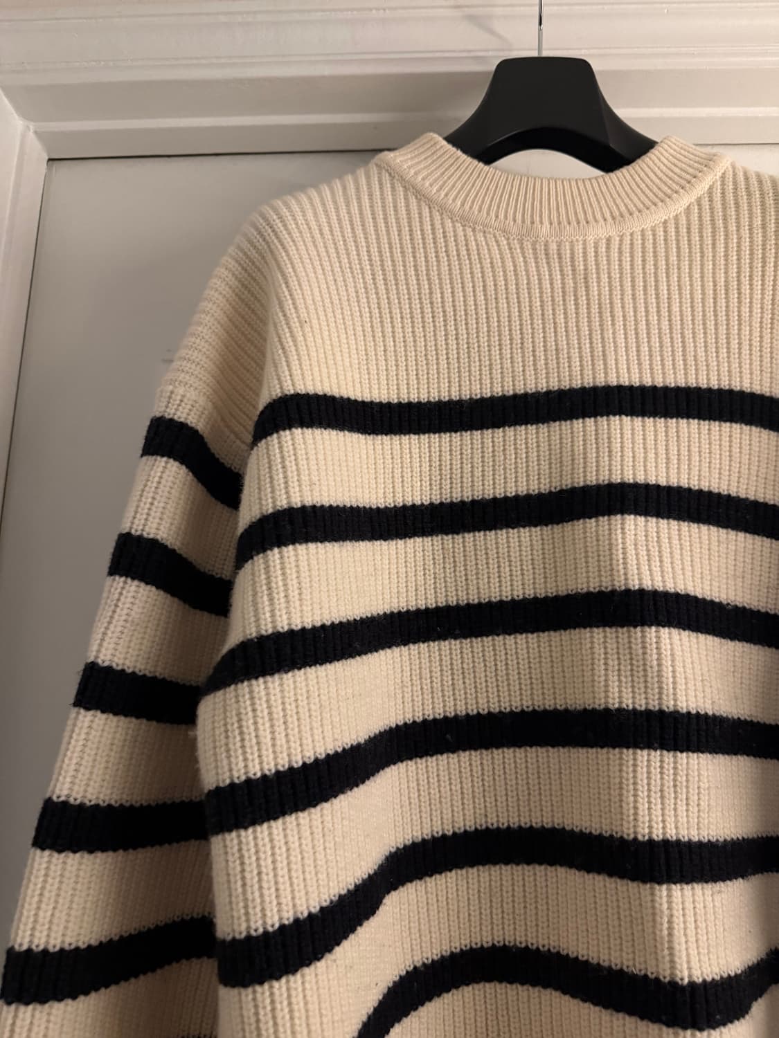 H&M 울100 스트라이프 니트 상품이미지2