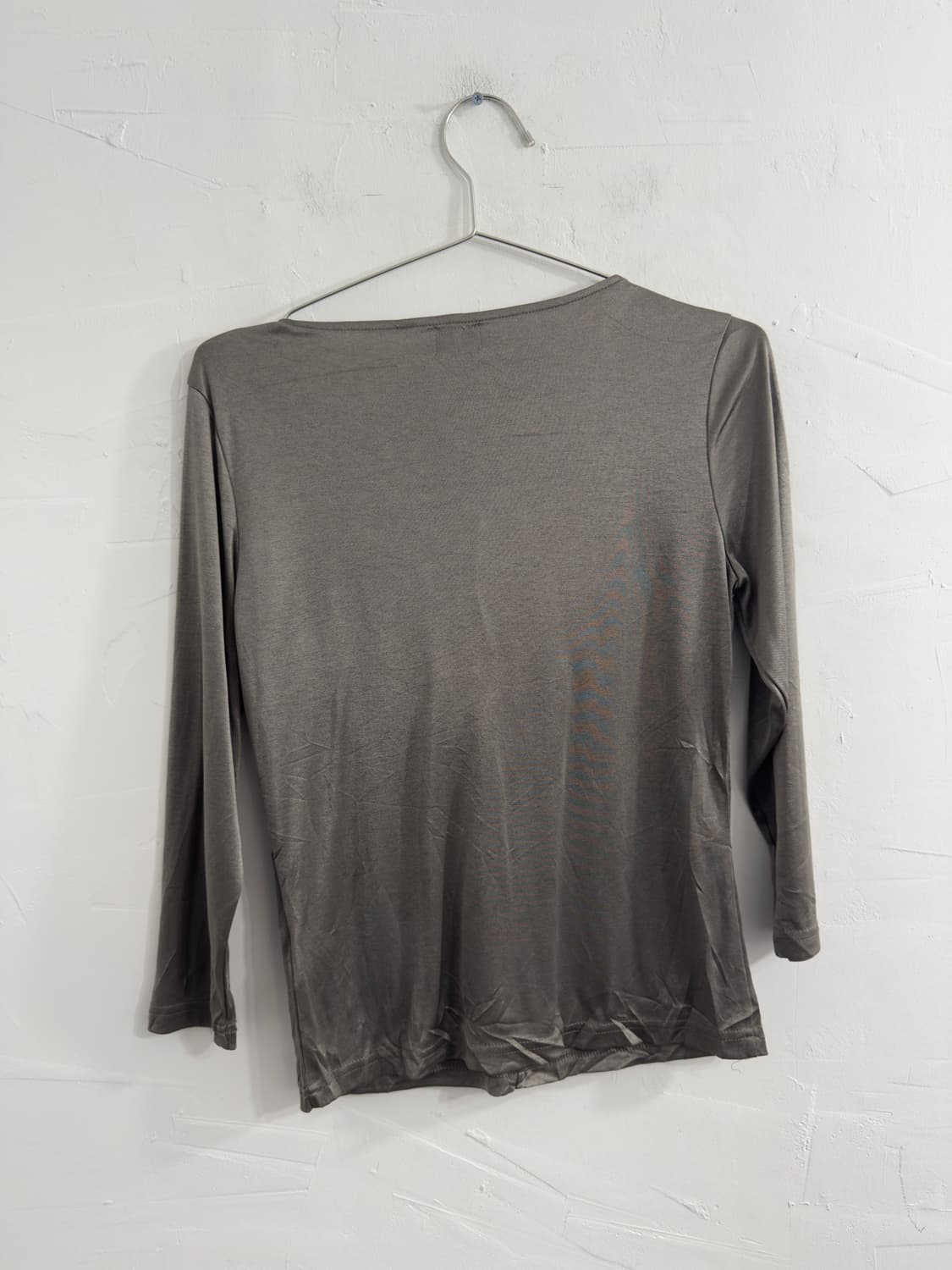 frill glossy top 상품이미지3