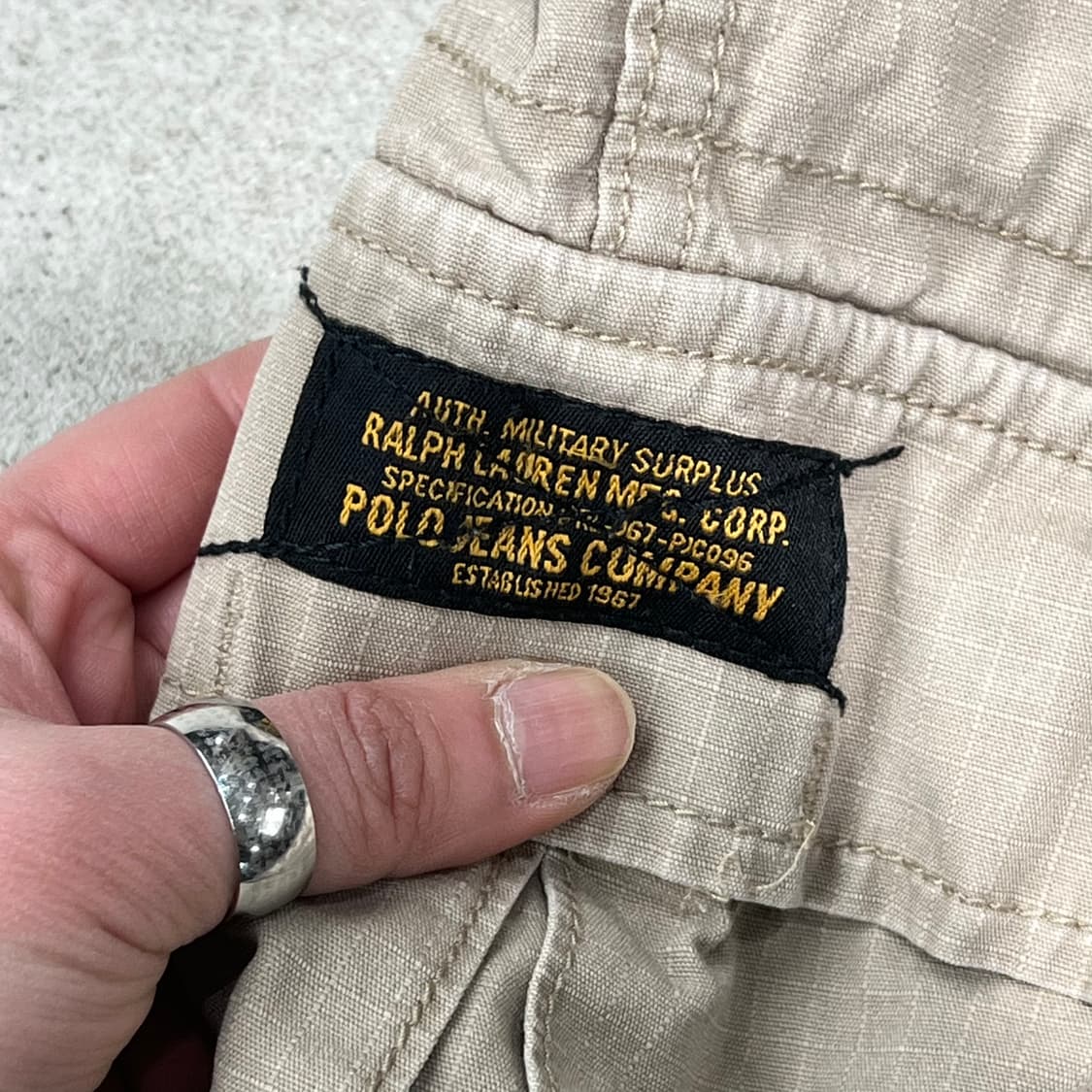 폴로진스컴퍼니 카고 하프팬츠 s10485 상품이미지6