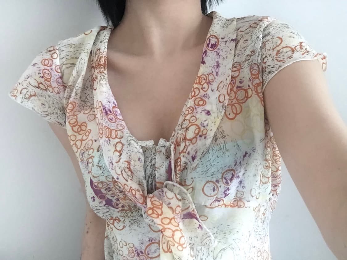 빈티지 여름블라우스 상품이미지6