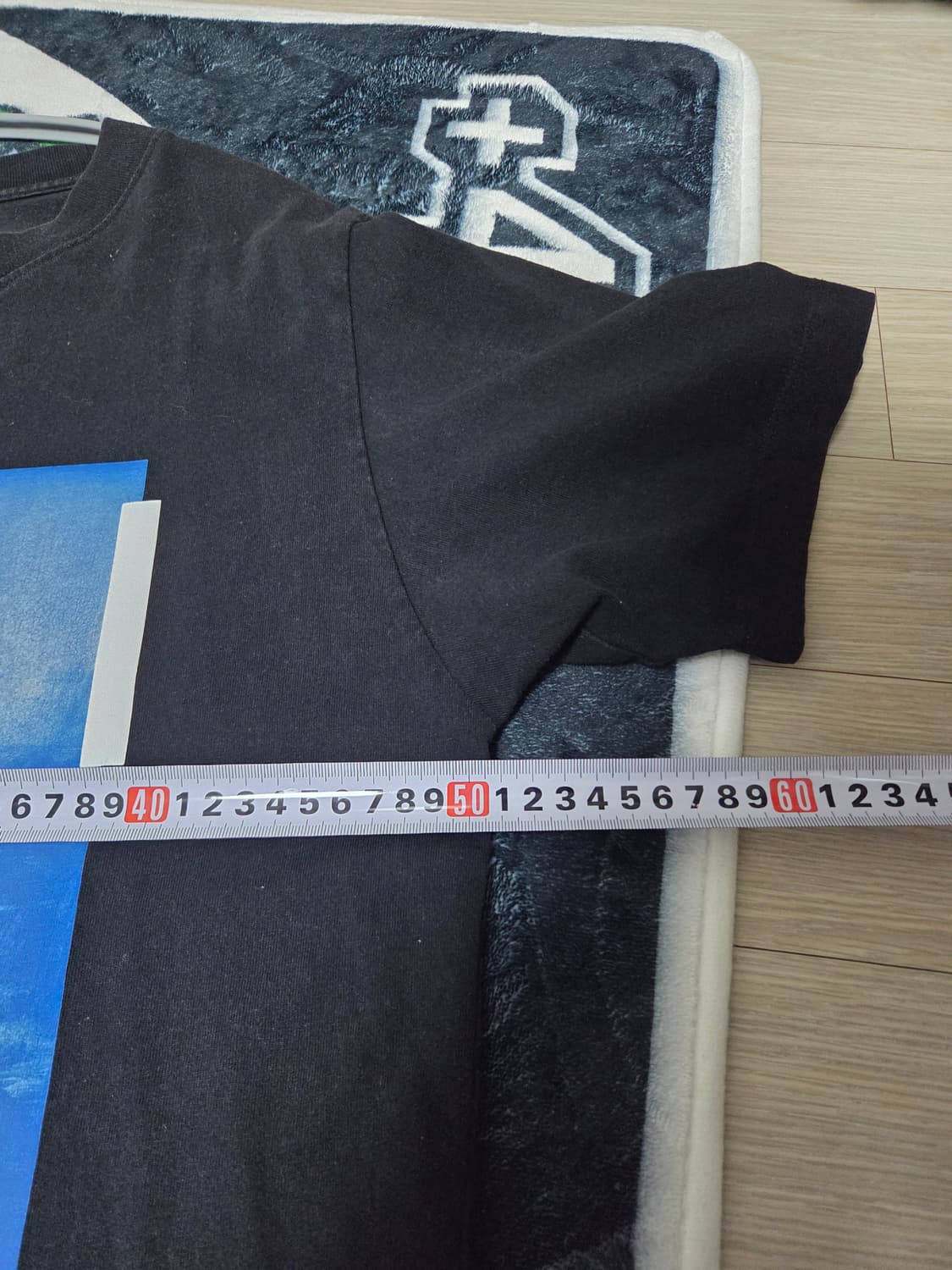 (급처) 오프화이트 19 f/w 모나리자 티셔츠 블랙 L 상품이미지9