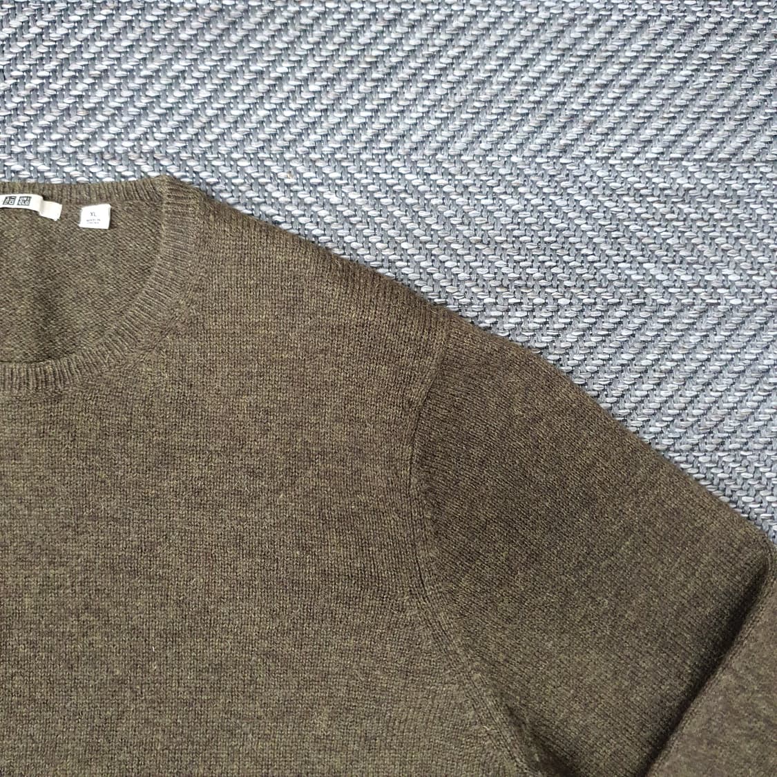 유니클로 울100 니트 남자105 상품이미지3