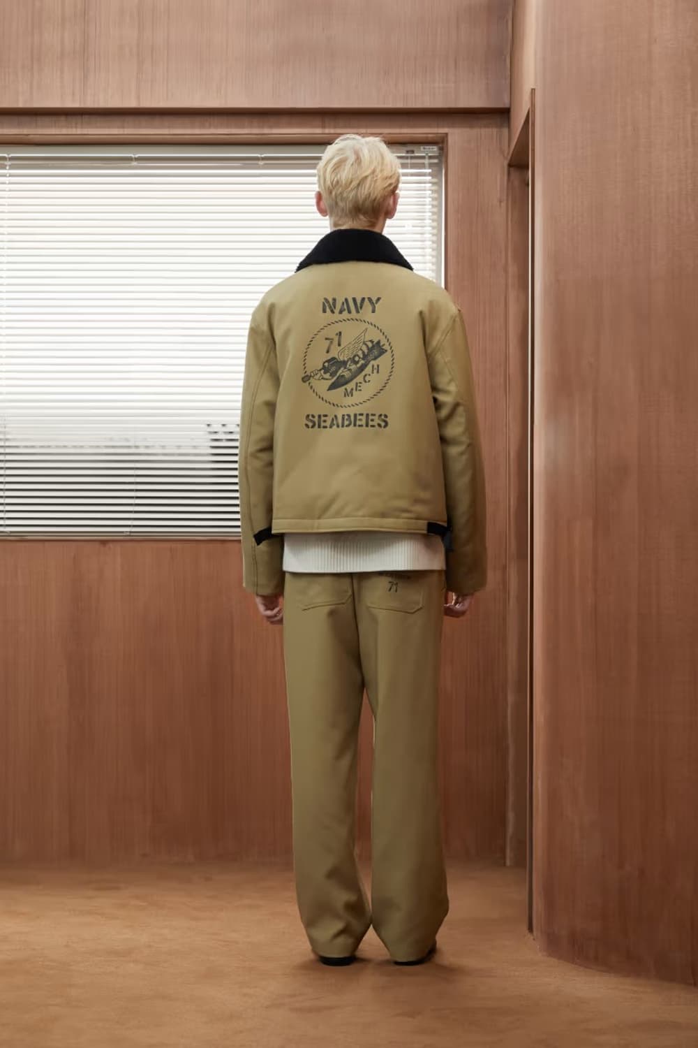 알레그리 베이지 아카이브 데크점퍼 새상품 상품이미지4