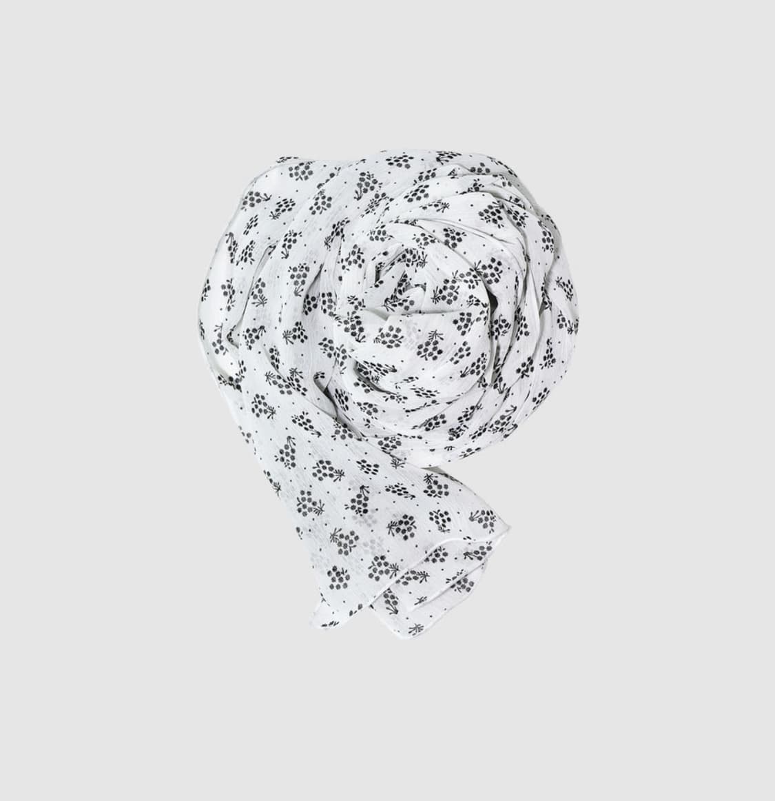 인앤양인하모니 스카프 아이보리 화이트 Fruits scarf ivory 상품이미지1