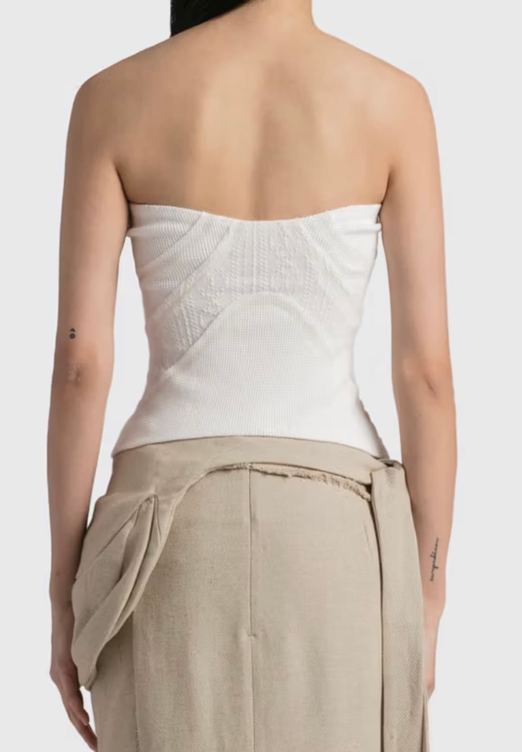 혜인서 thermal tube top 블랙 상품이미지5