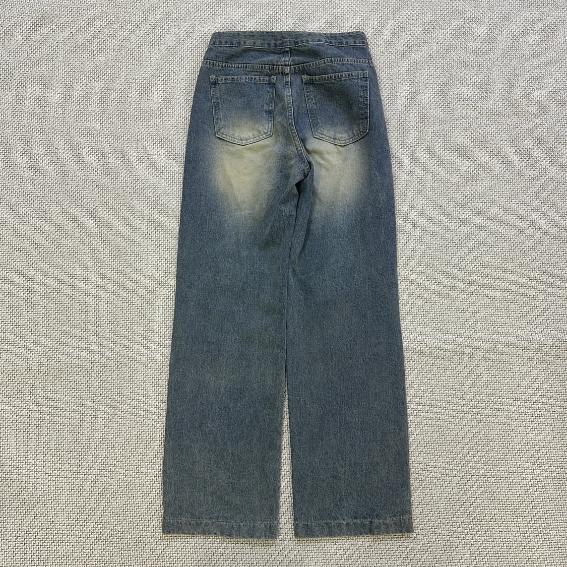 S 블랙업 빈티지 워싱 데님 팬츠 0403D 상품이미지4