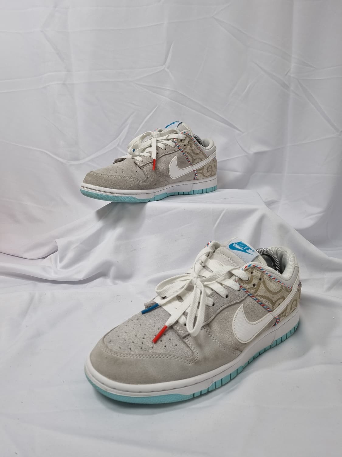 265 나이키 덩크 로우 바버샵 그레이 스니커즈 상품이미지3