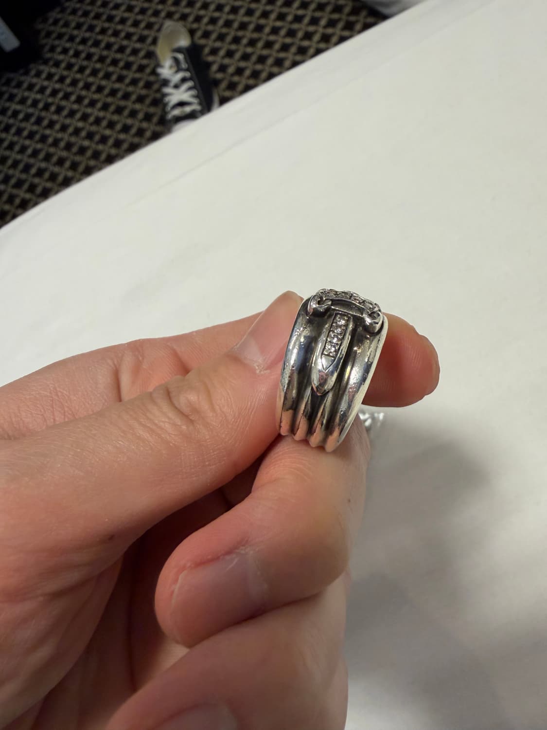 크롬하츠 대거링 파베 us10 재팬 21 상품이미지4