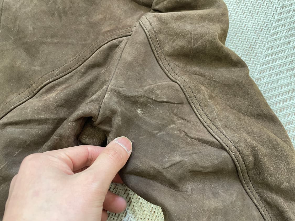 오스카 레오폴드 카우레더 지퍼 자켓 상품이미지7