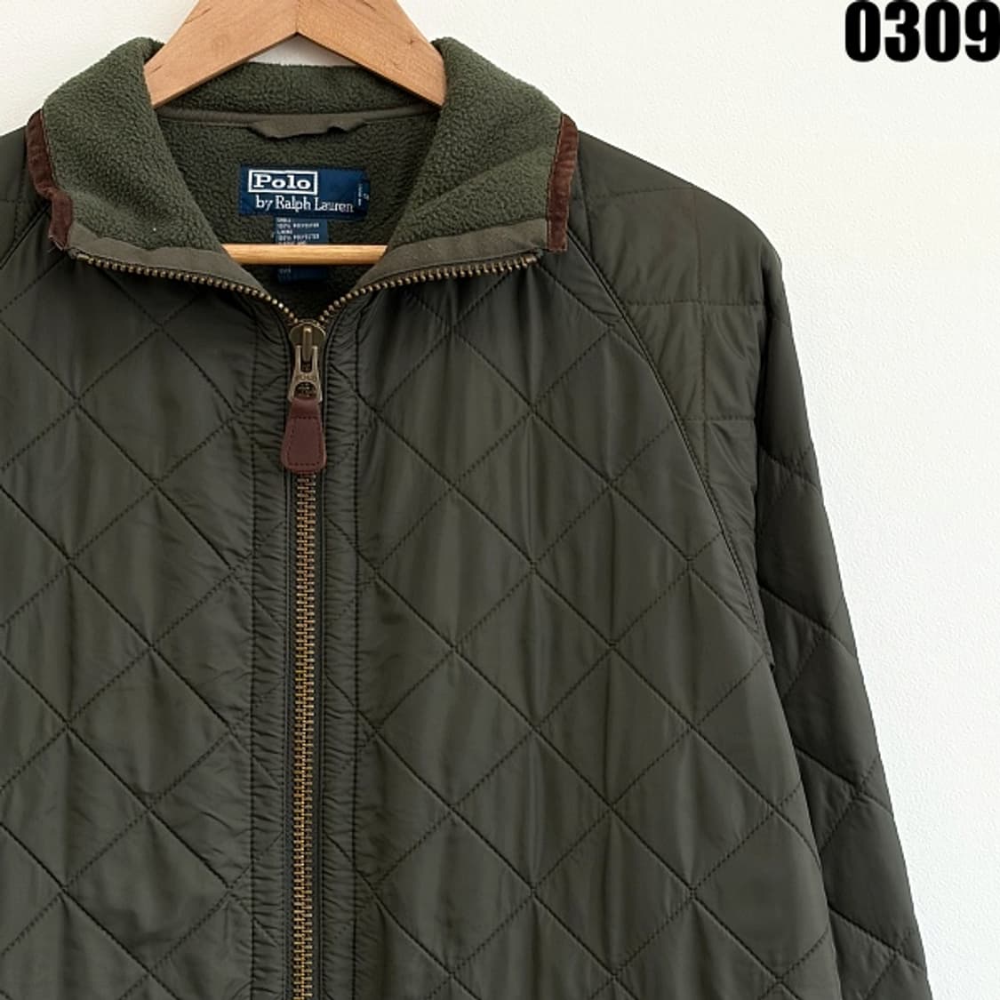 폴로 랄프로렌 퀼팅 패딩 자켓 M 0309 상품이미지2