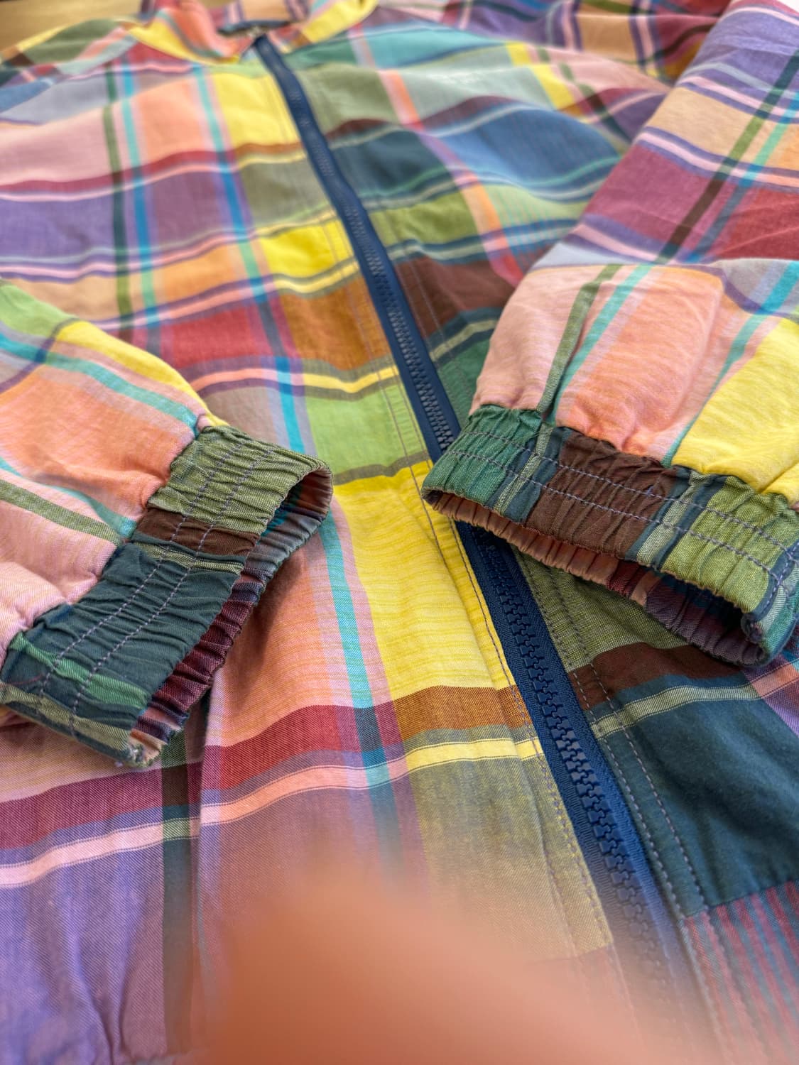 [L] 슈프림 마드라스 트랙자켓  상품이미지3