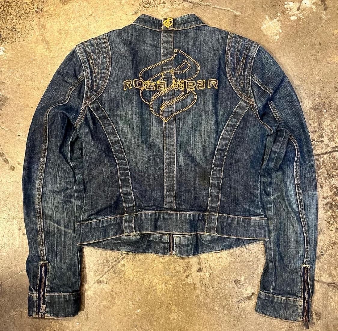 빈티지 데님 자켓 상품이미지2