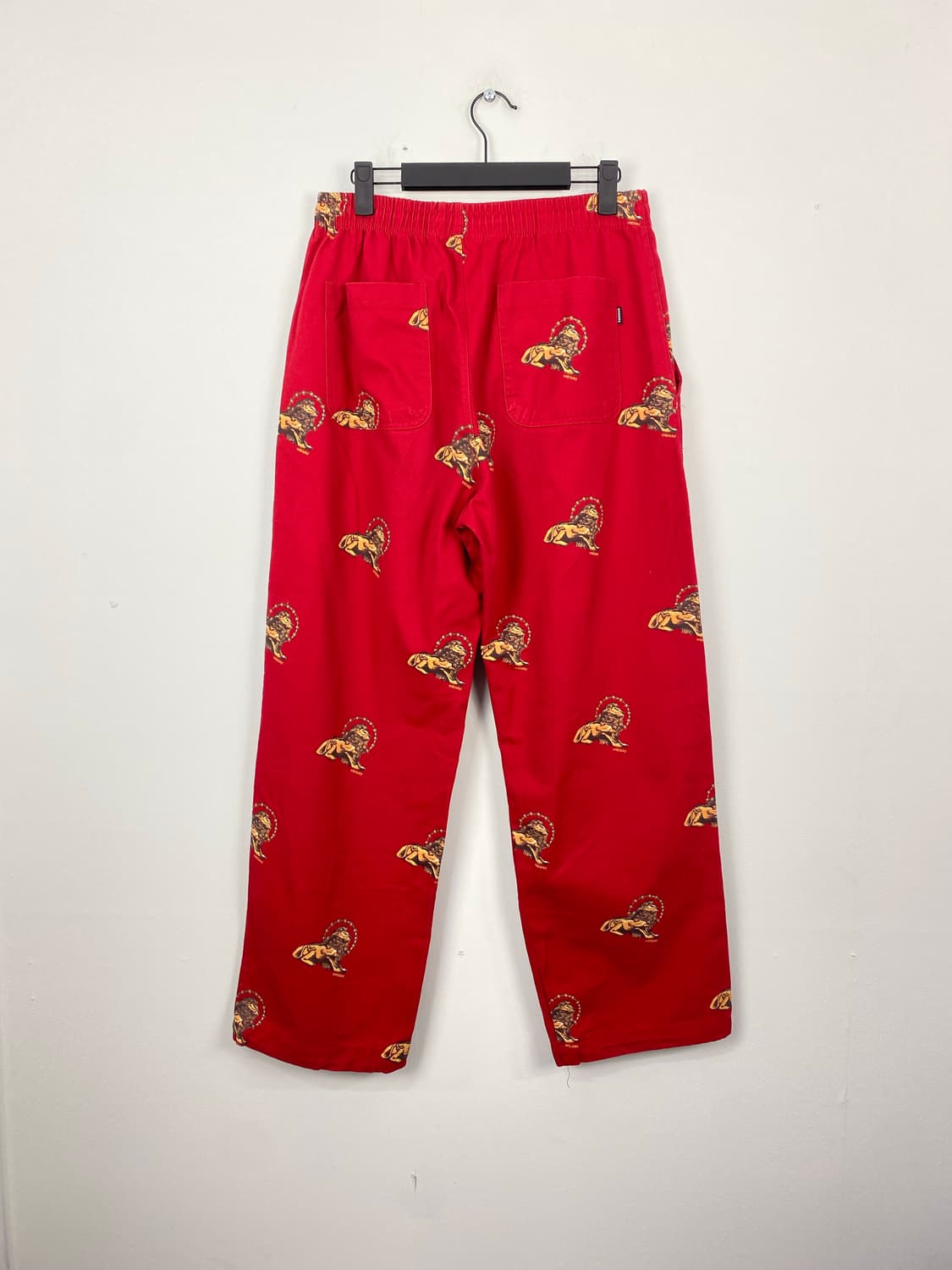 위캔더스 레드 사자로고 킹 코튼팬츠 M 상품이미지2