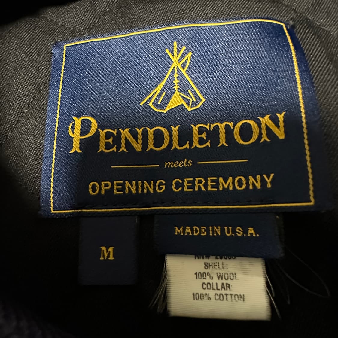 OPENING CEREMONY X PENDLETON usa jacket 상품이미지3