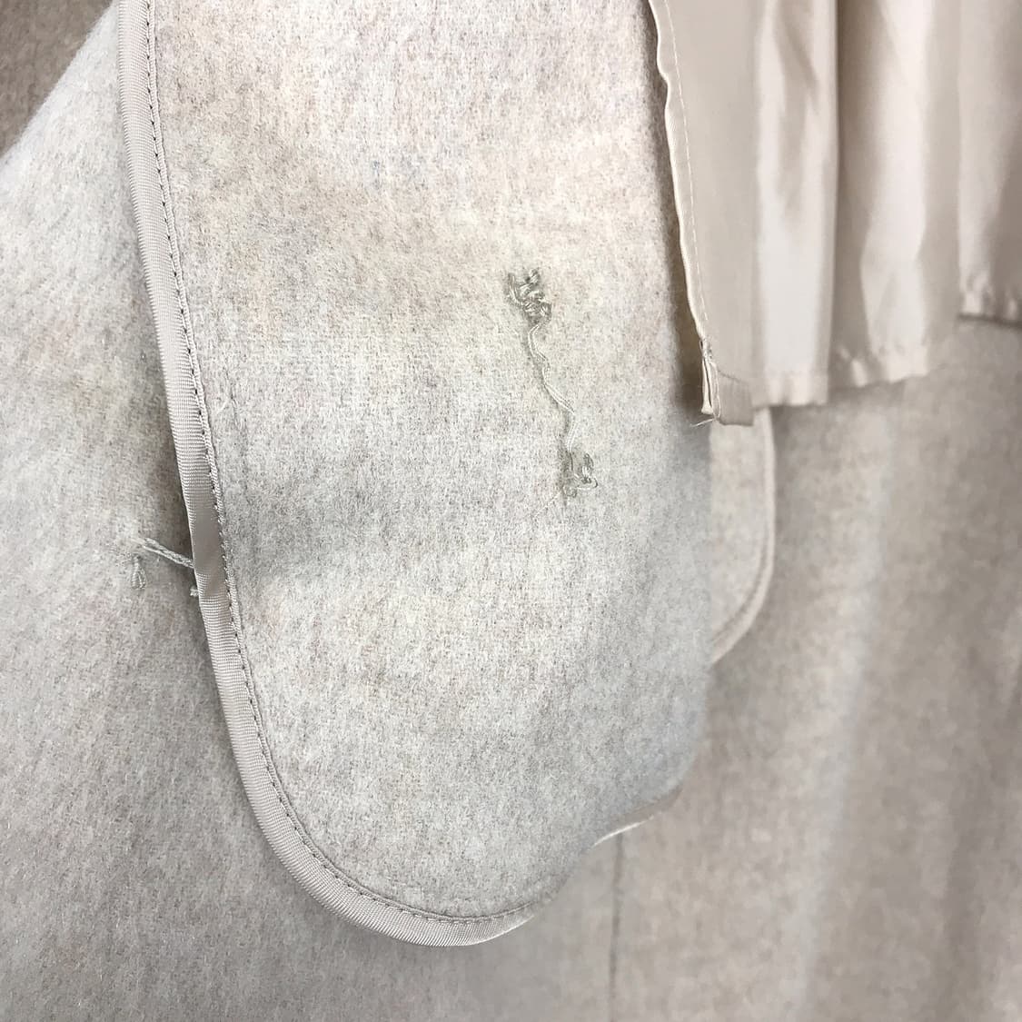 쥬크 ZOOC 캐시미어 블랜드 와이드카라 벨티드 롱 코트 여성66 상품이미지8