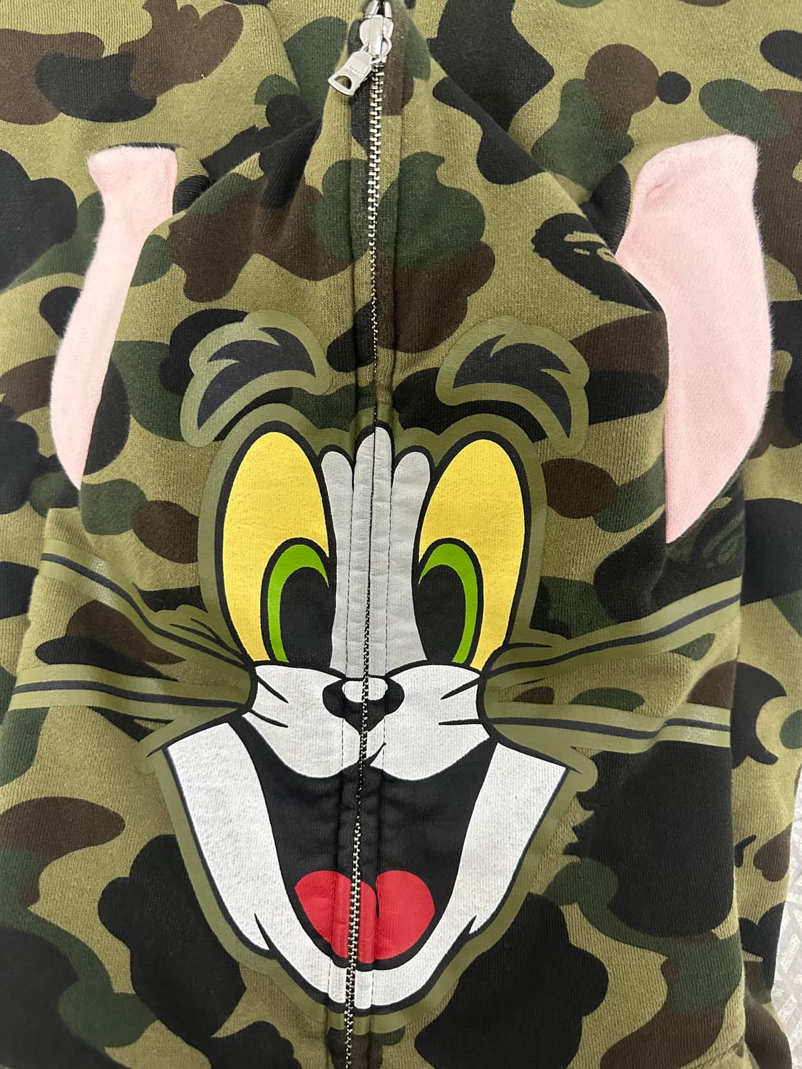 베이프 톰과제리 후드집업 L 상품이미지1