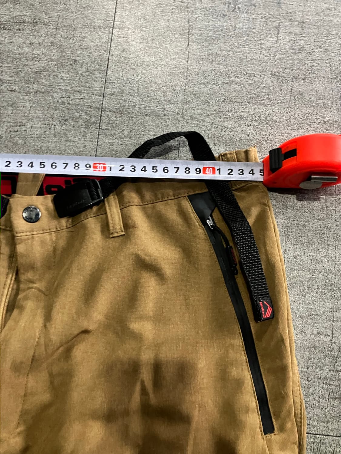 일본빈티지 Fielbcola 올드스쿨아메카지 혁오풍 워크팬츠 베이지 상품이미지2