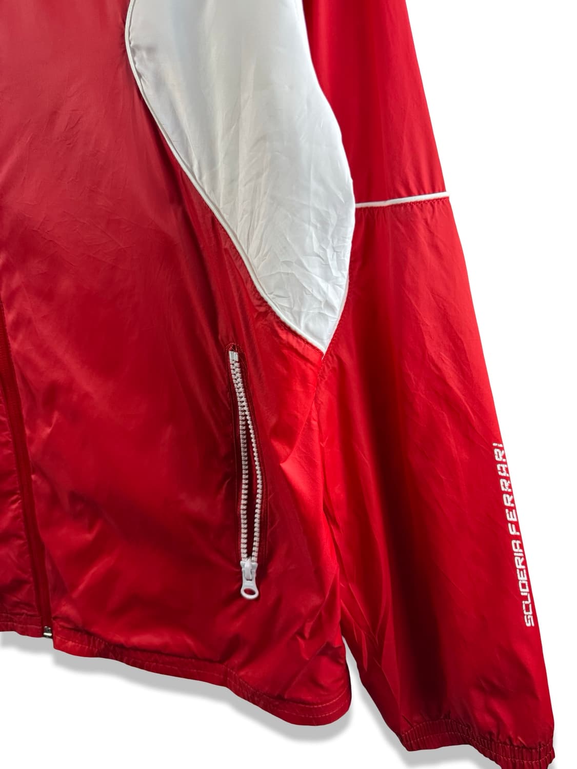 페라리X퓨마 레이싱 레드 바람막이2626 상품이미지3