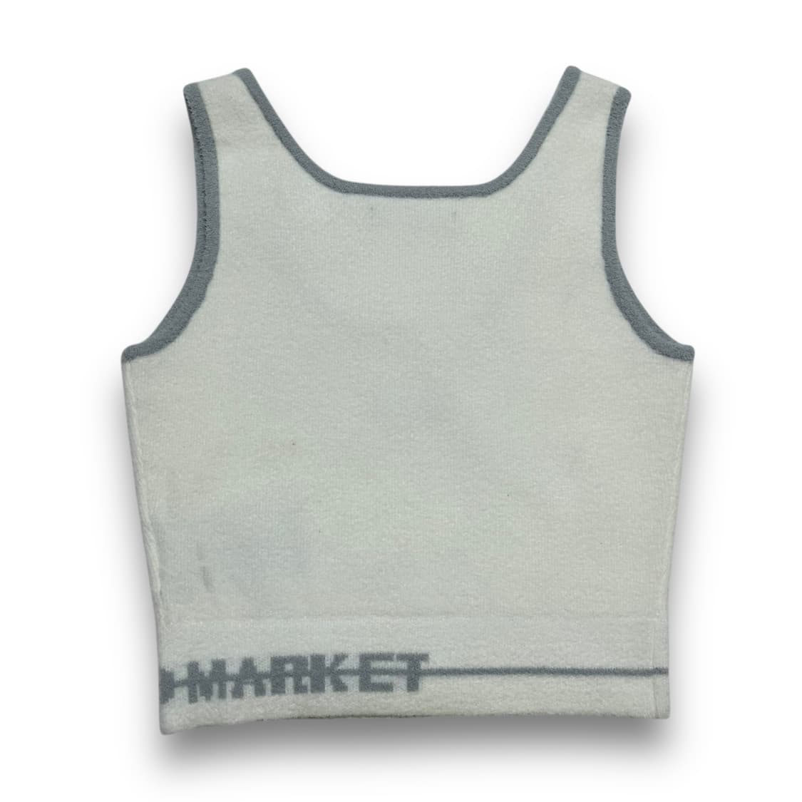 위어드 마켓 시그니처 로고 화이트 니트 테니스 셋업 상품이미지5