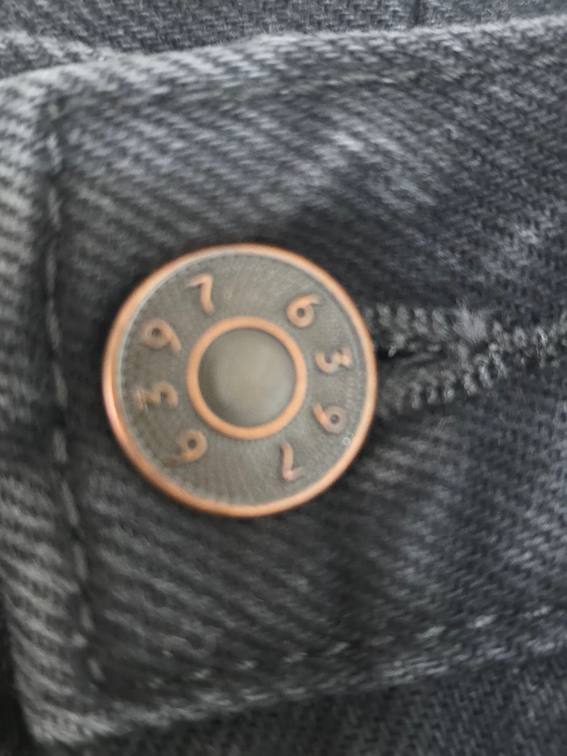 6397 블랙 와이드 데님 팬츠 24 (허리 24–25인치) 상품이미지4