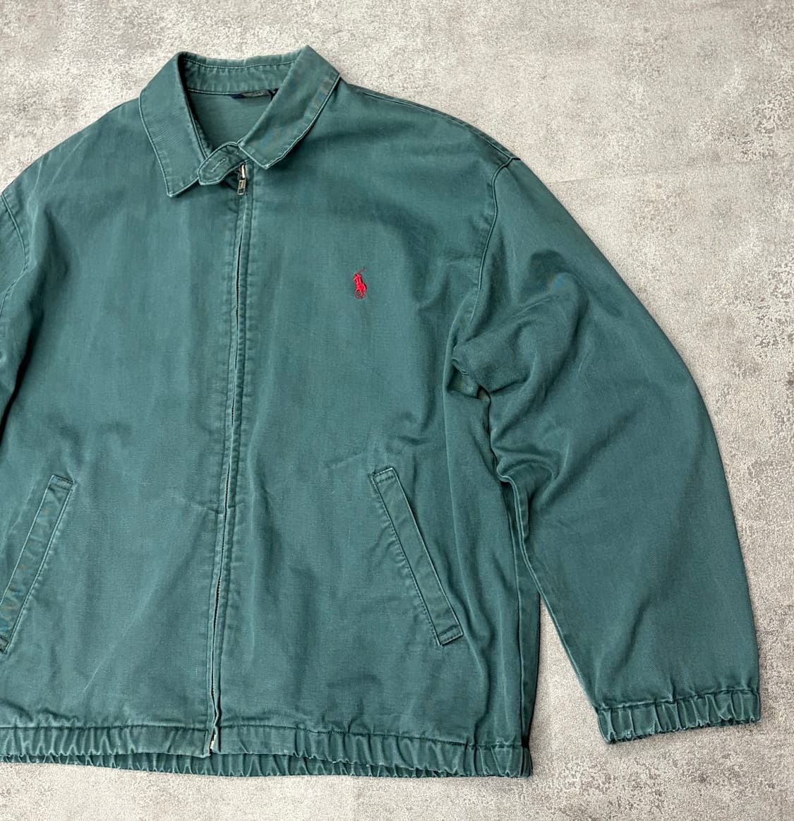 90s 폴로 랄프로렌 그린 스윙탑 자켓 상품이미지4