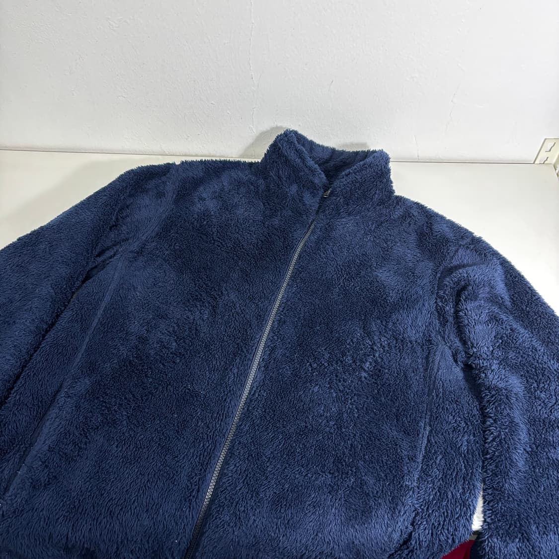 XL 유니클로 다크네이비 후리스 집업 상품이미지2