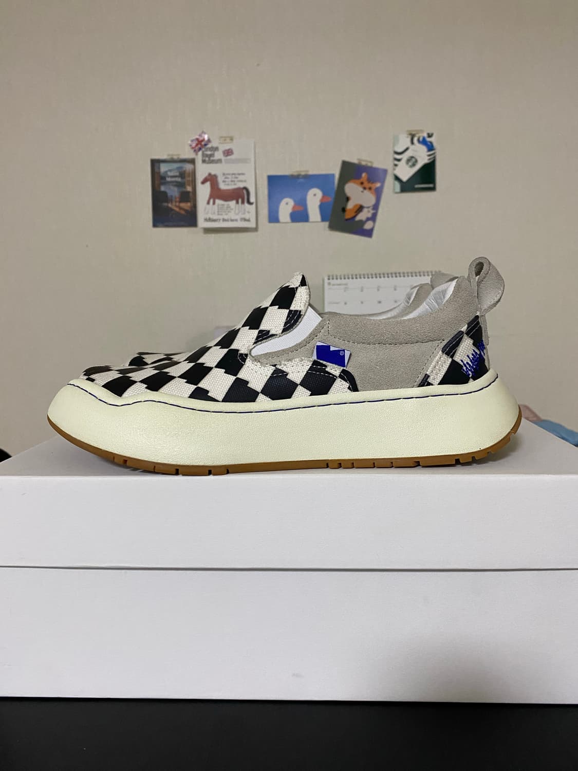 (250) 아더에러 체커보드 슬립온 풀박스 상품이미지3