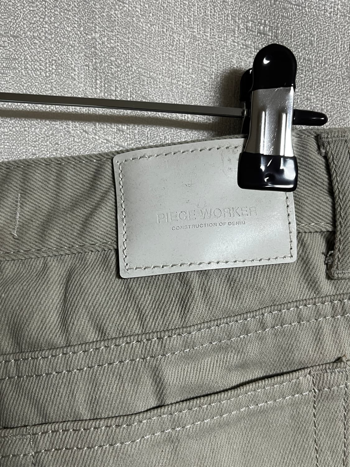 피스워커 연베이지 데님팬츠 청바지 28 상품이미지6