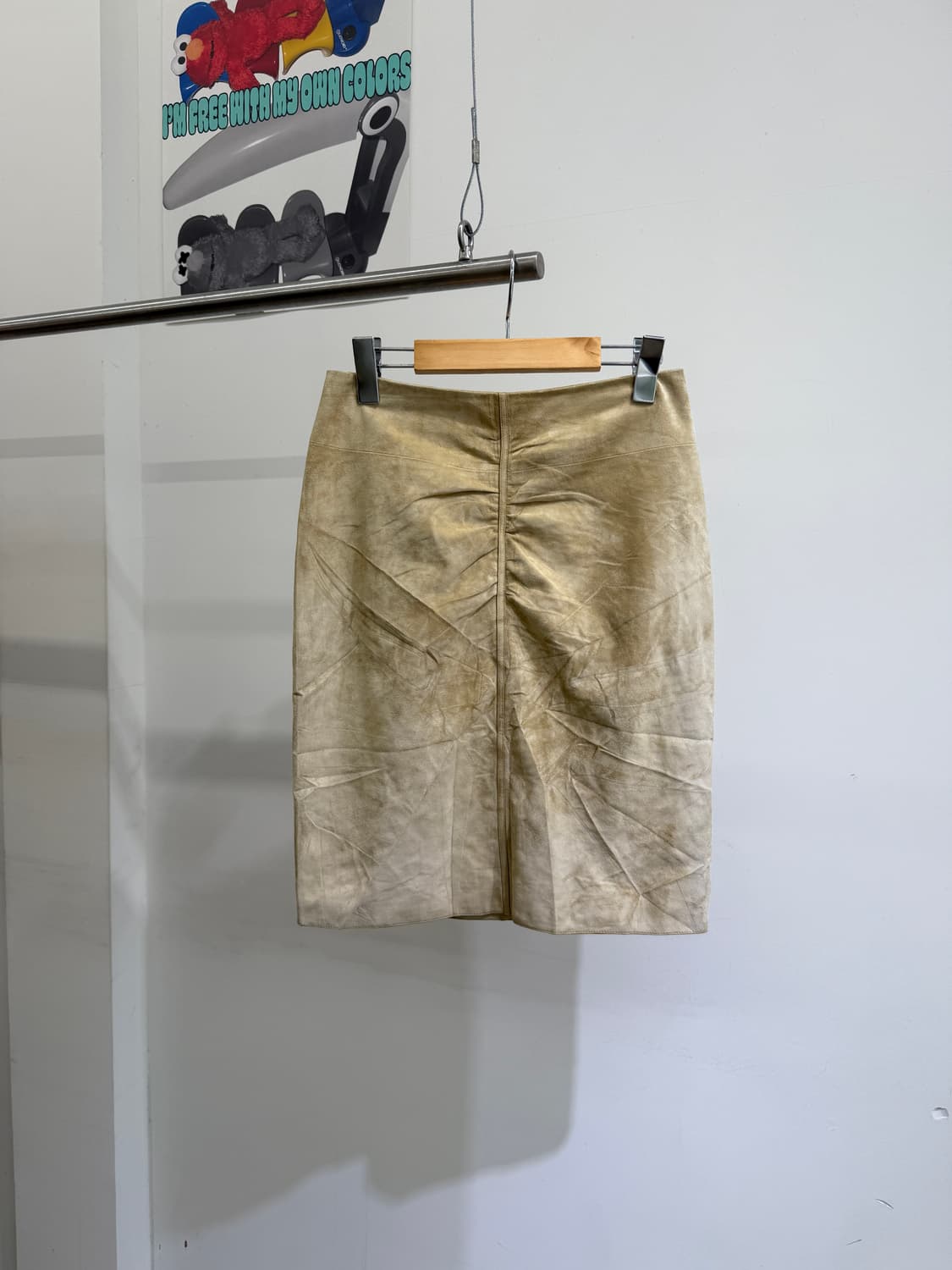 LOEWE (Made in Spain) 레더 스커트 상품이미지1