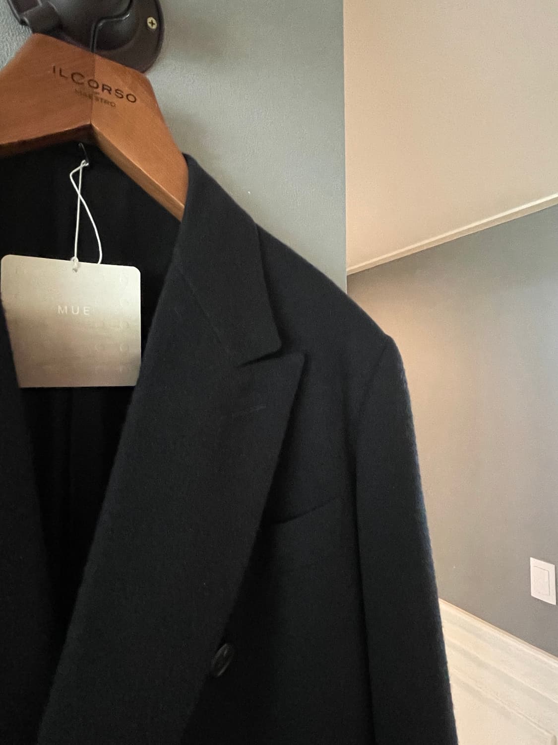 코모리 캐시미어 더블코트 상품이미지4