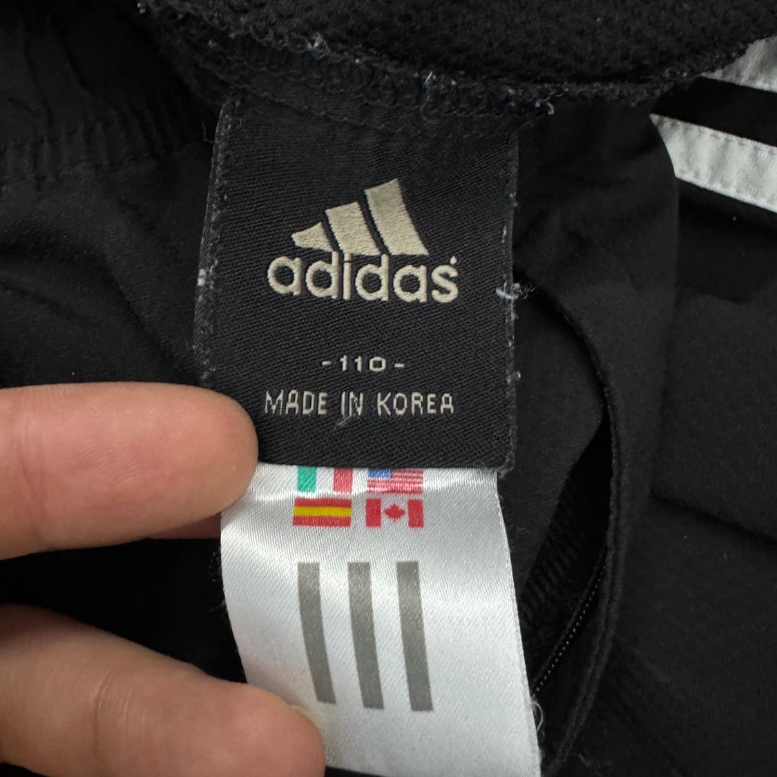 아디다스 00s 삼선 올드스쿨 와이드 바람막이 트랙팬츠 상품이미지8