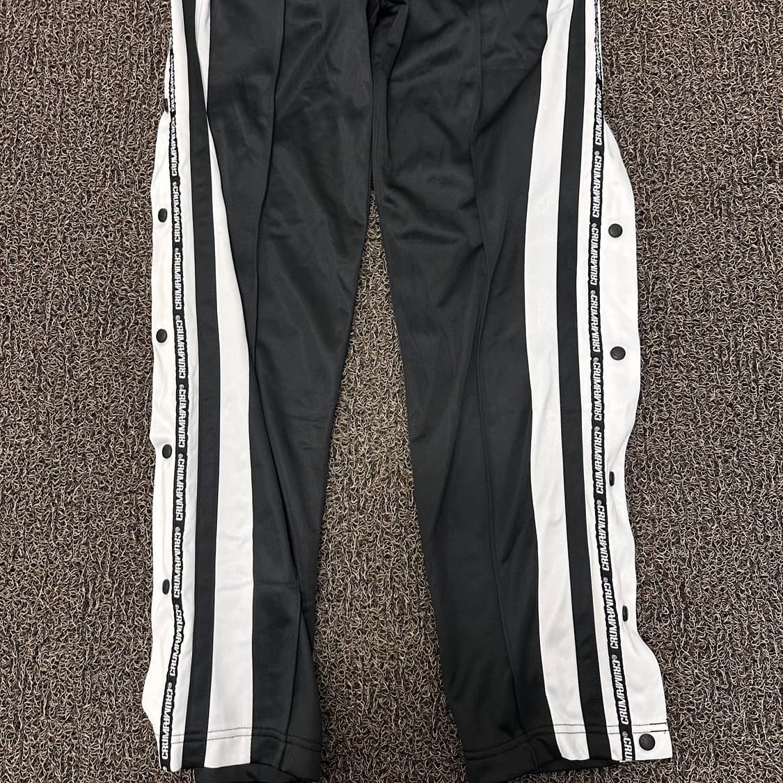 CRUMP 크럼프 사이드 스냅 트랙팬츠 추리닝 바지 S 상품이미지4