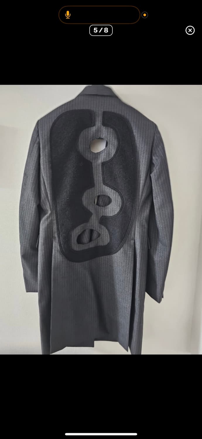 꼼데가르송 옴므플러스 숄칼라 코트 s 상품이미지3