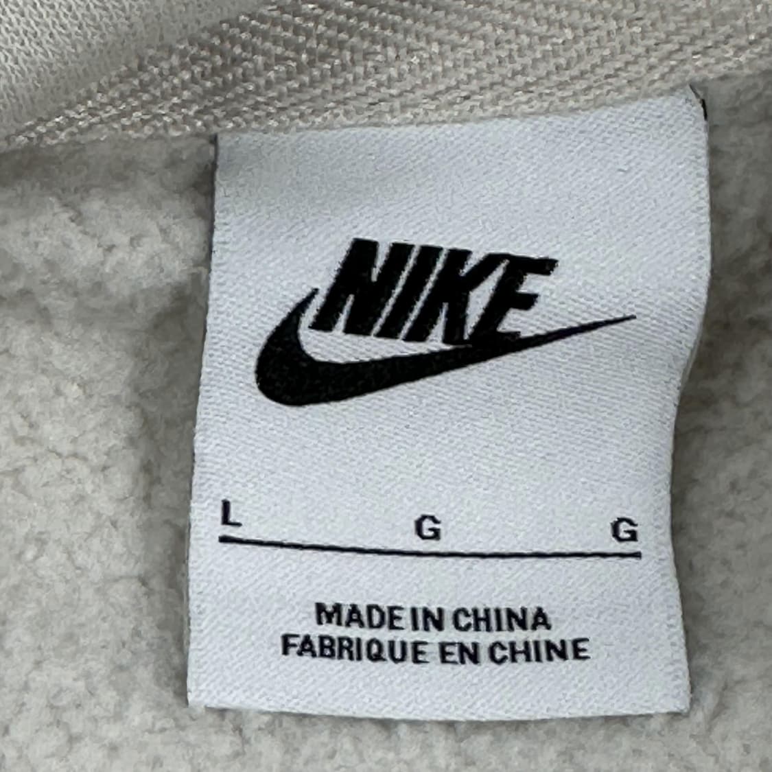 나이키 빅스우시 아이보리 후드티 (L) 상품이미지5