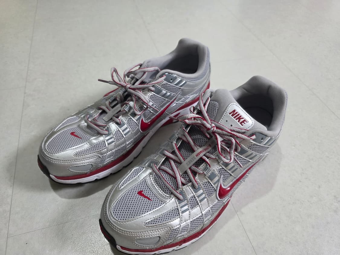 나이키 P-6000 메탈릭 실버 짐레드 310 상품이미지1