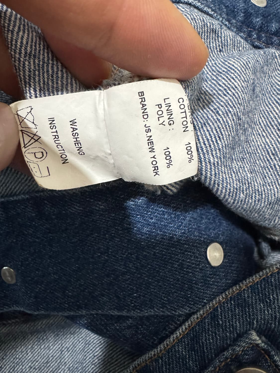 JS뉴욕 트라이벌 데님 자켓  상품이미지7