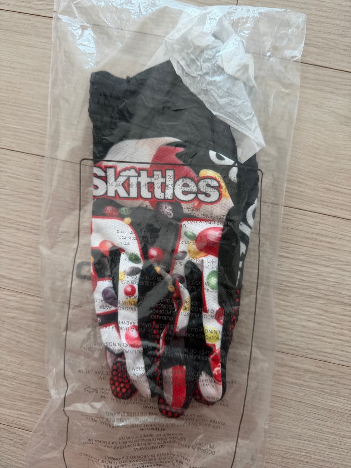 슈프림 x 스키틀즈 바이커 장갑  상품이미지4