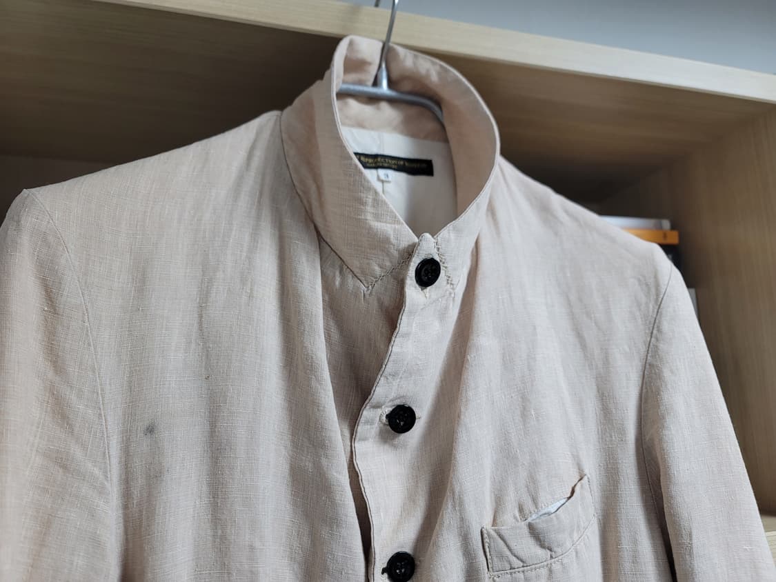 가먼트 리프로덕션 오브 워커스 린넨 파머스 자켓 프렌치 색코트 상품이미지3