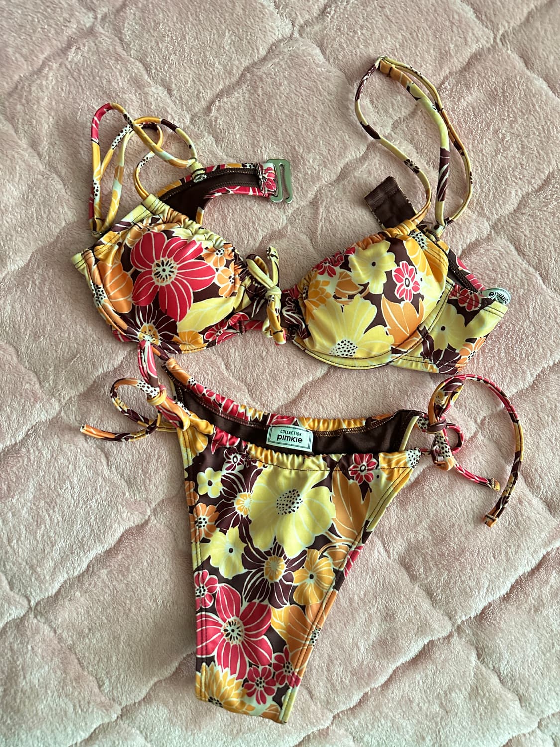Pimkie 오리엔탈 플로럴 비키니 EU34 상품이미지2