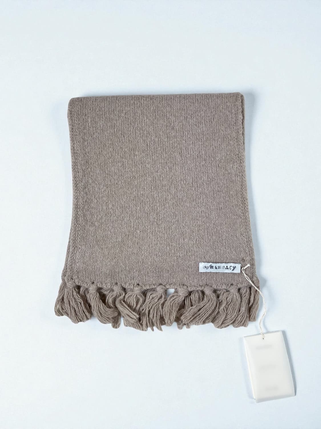 아워레가시 니트 스카프 머플러 데저트 스노우 실크 울 O/S 상품이미지2