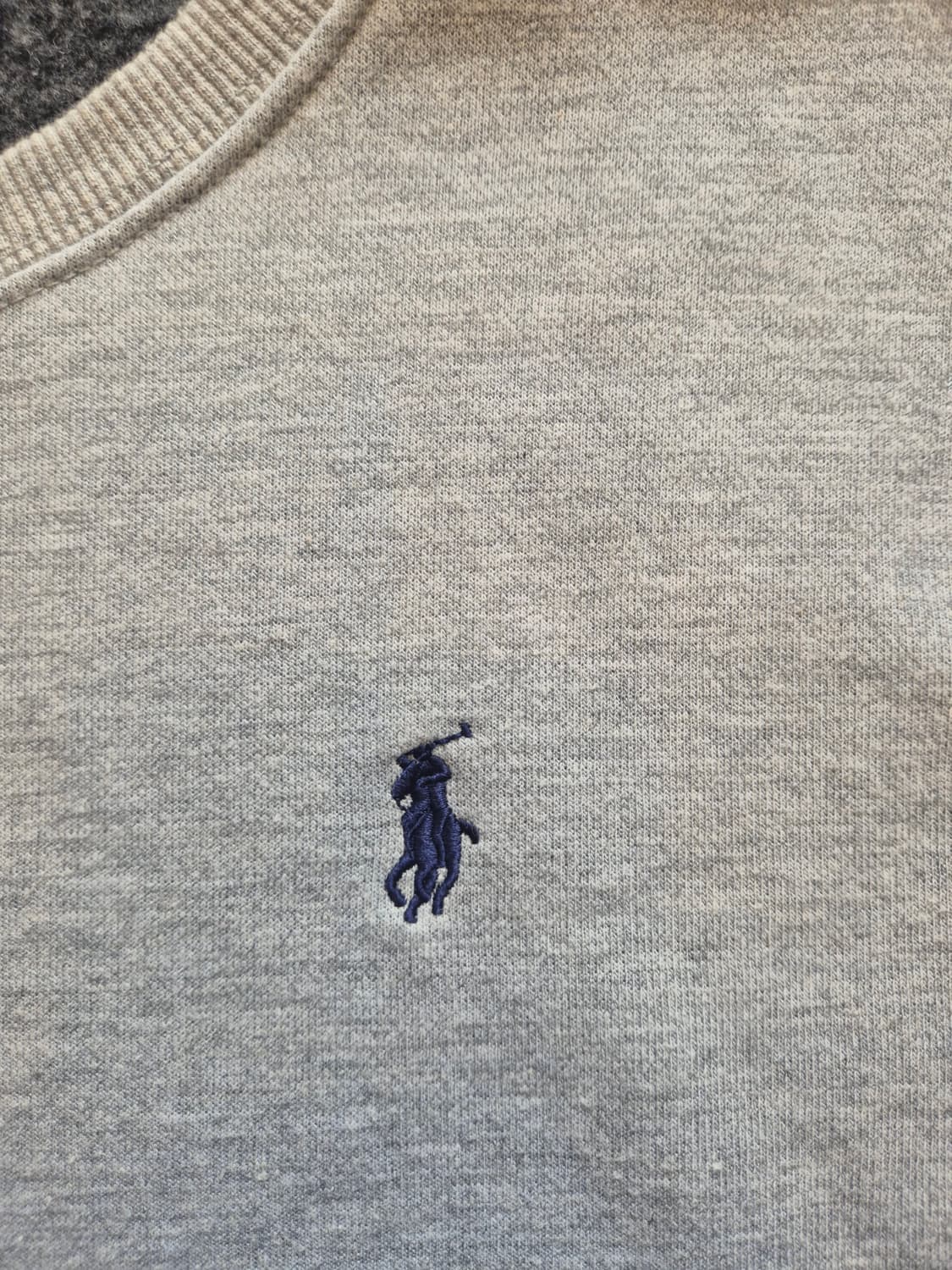 폴로 랄프로렌 기모 맨투맨 그레이 - M 상품이미지3