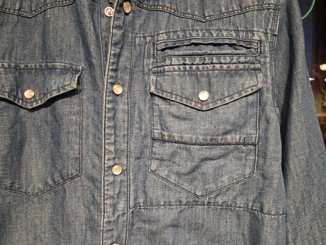 아르마니 익스체인지 데님셔츠 상품이미지6