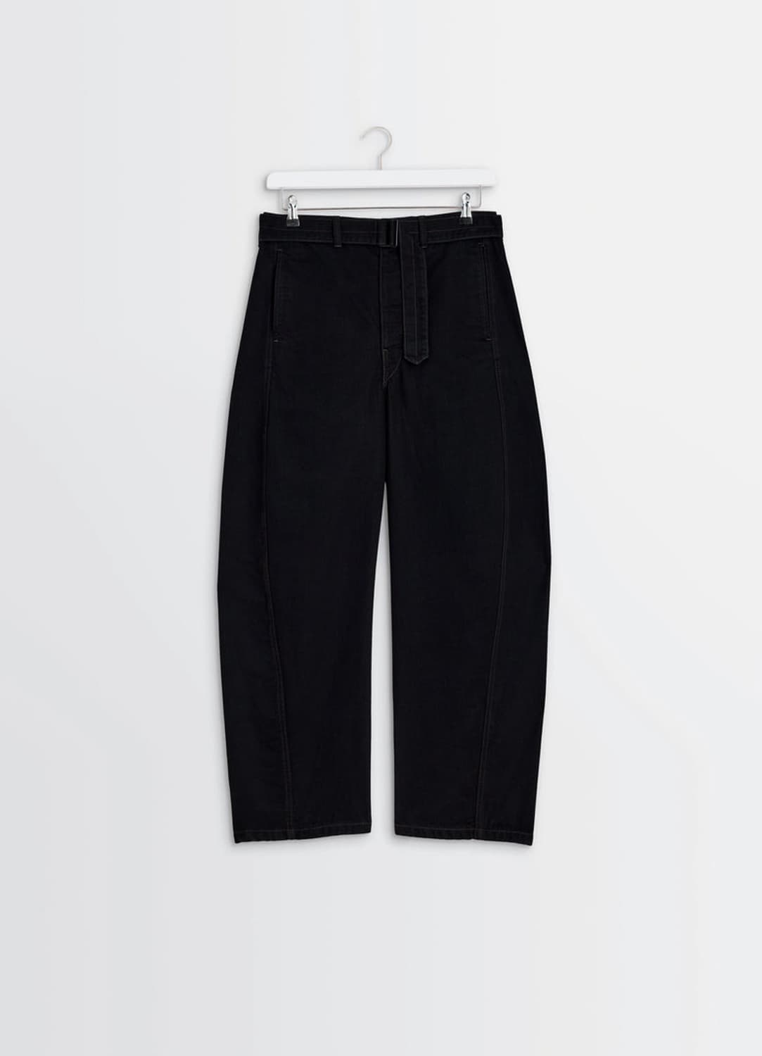 [S,M,L,XL]르메르 25ss 트위스트 벨트 팬츠/블랙 데님 상품이미지9