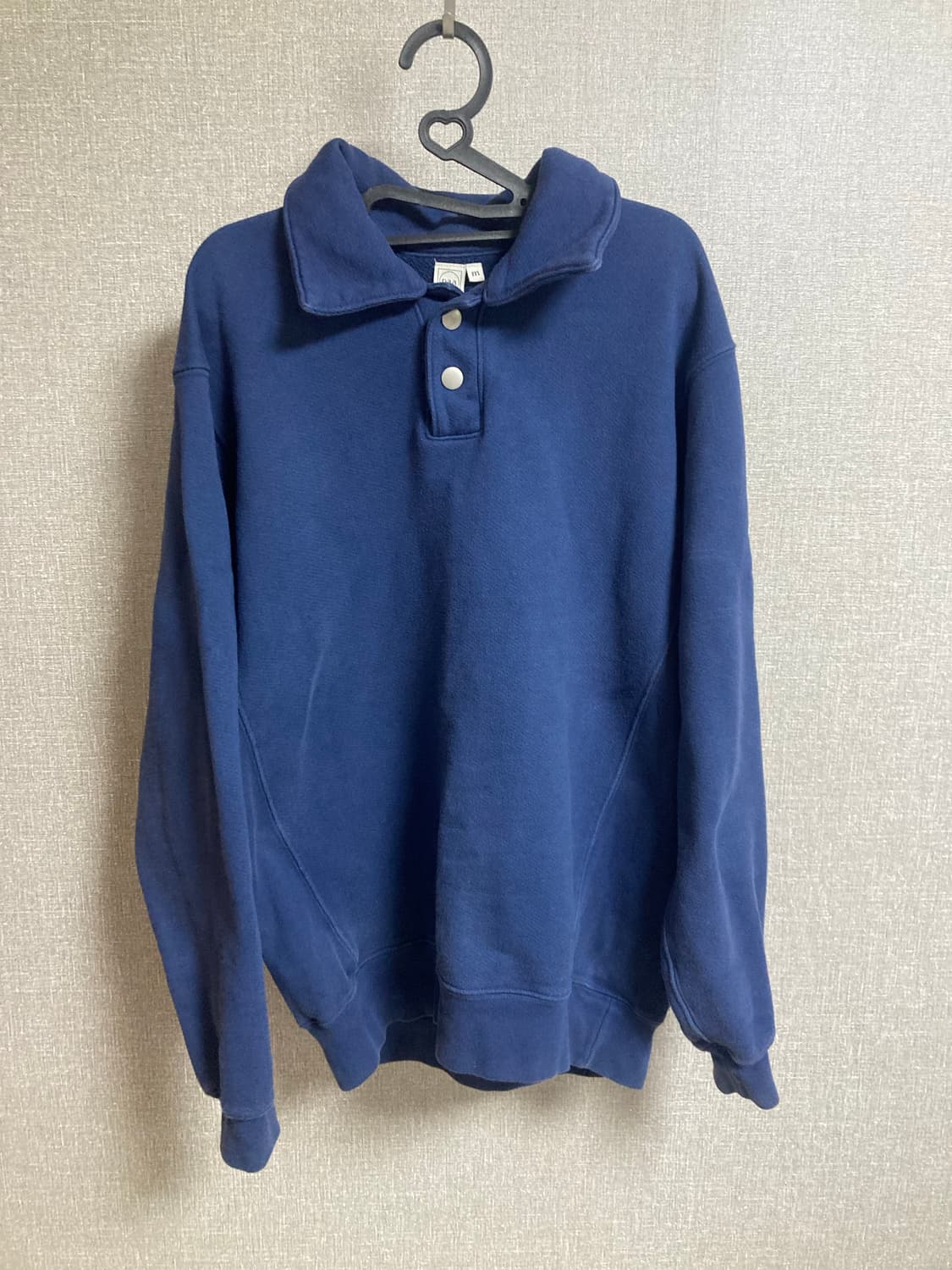 PAA 투버튼 폴로 스웻 SEA M 상품이미지1