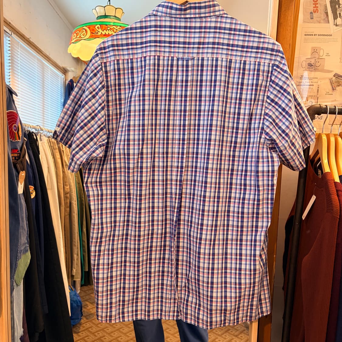 90 스투시 체크 셔츠 상품이미지2
