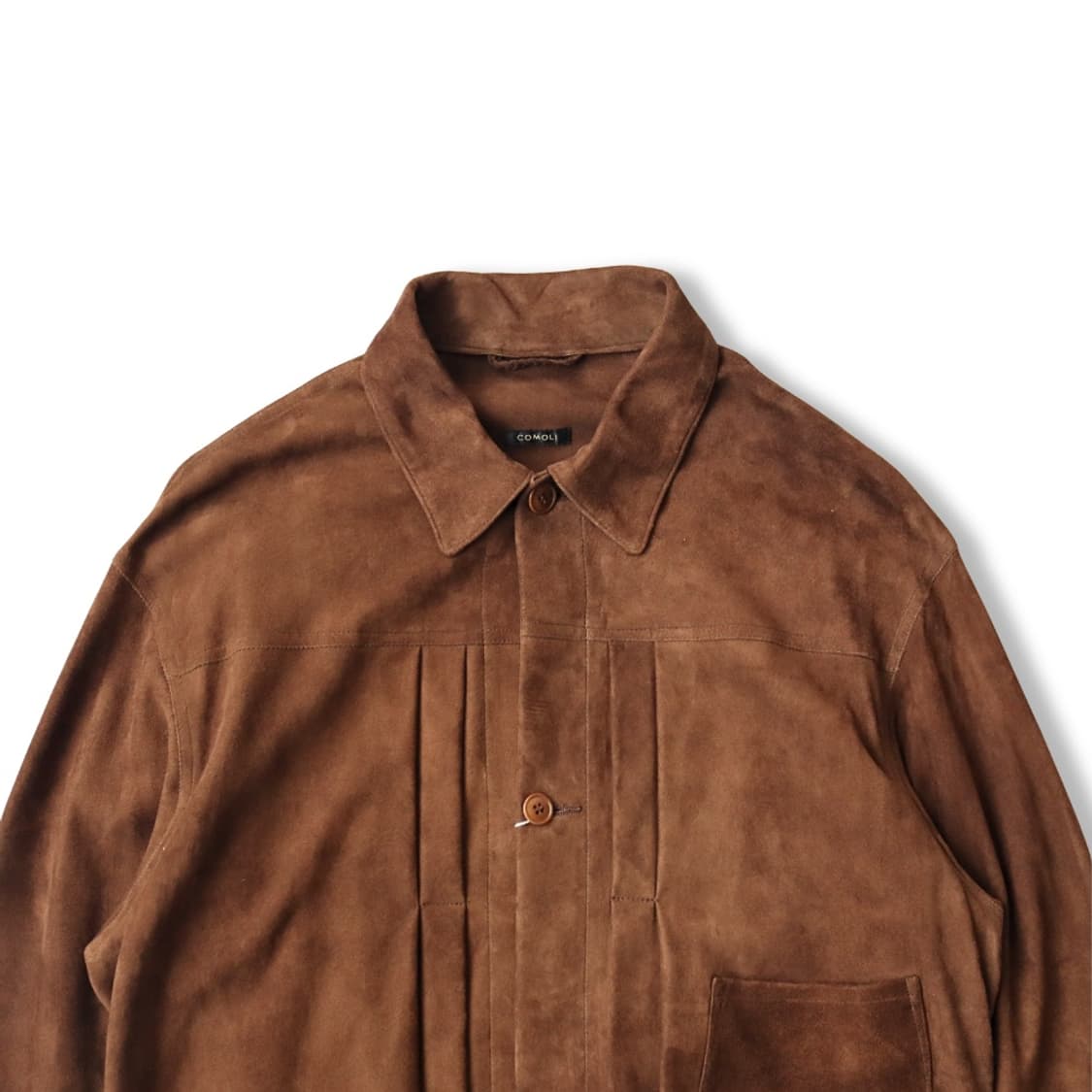 [3] COMOLI 코모리 스웨이드 타입 1 브라운 상품이미지2
