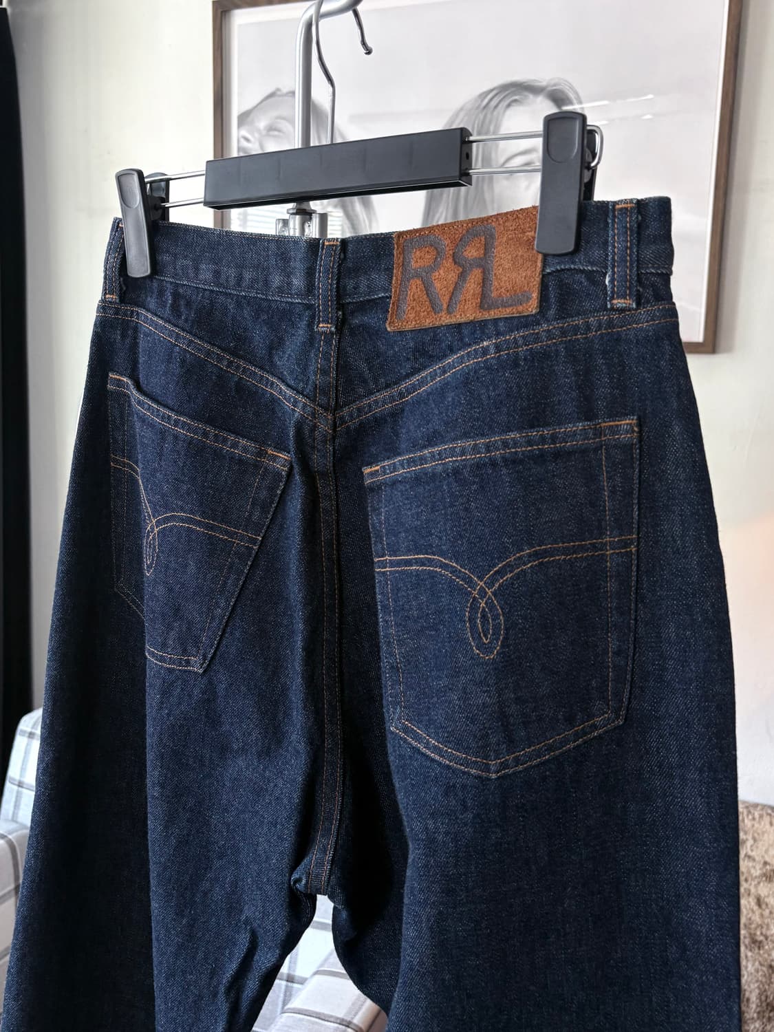 더블알엘 셀비지 데님팬츠 (made in usa) 상품이미지1