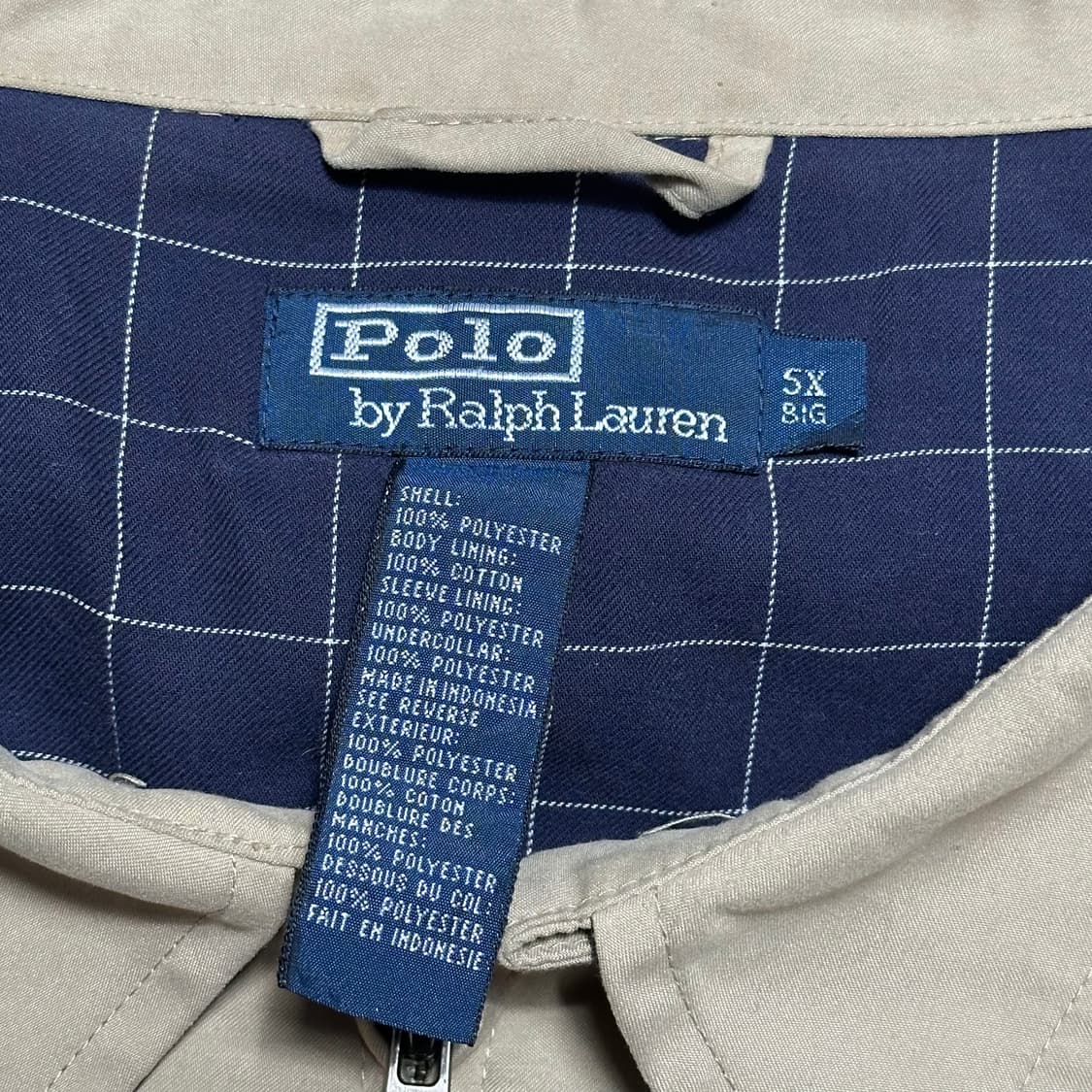 5X 폴로랄프로렌 베이지 바이스윙 자켓 상품이미지4