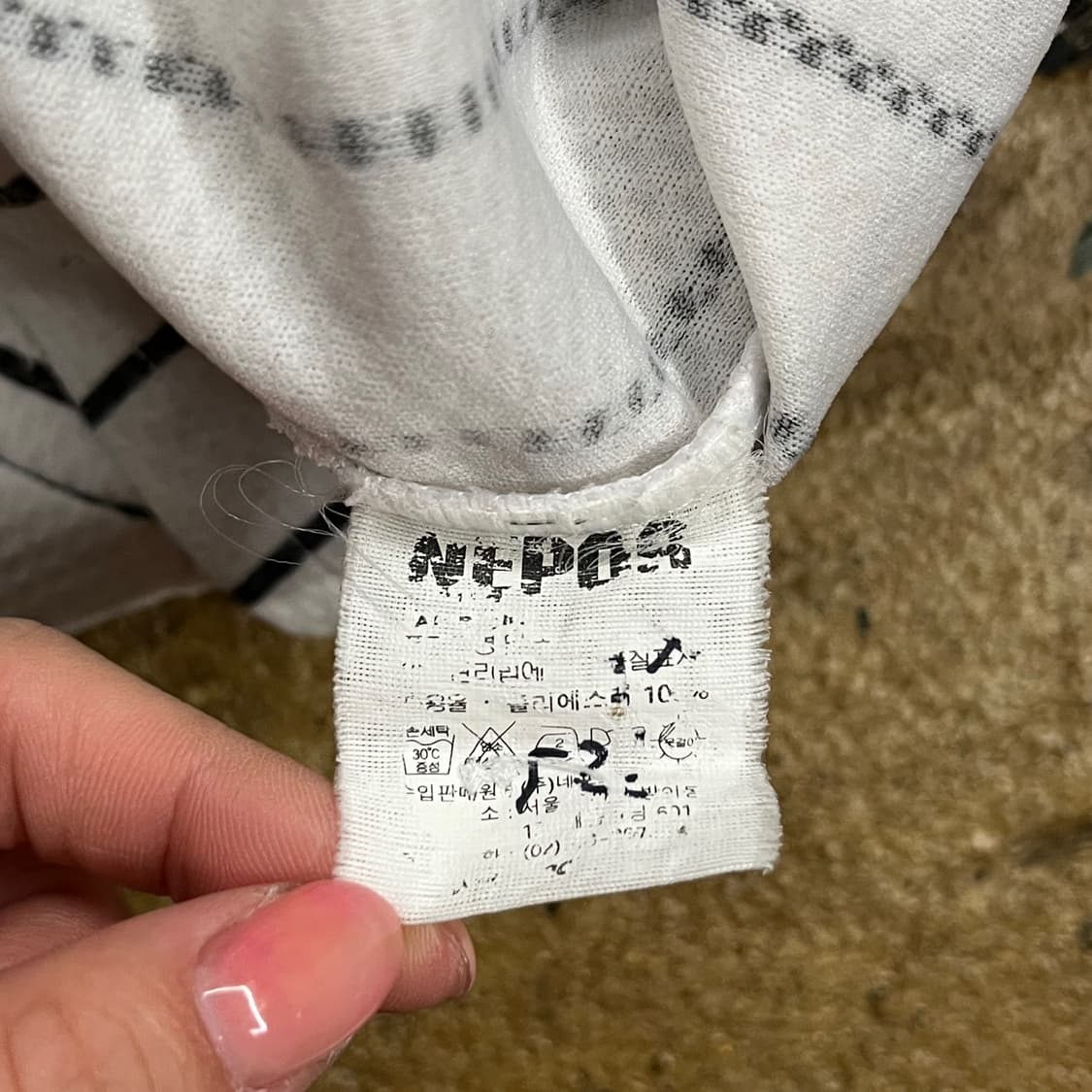 [정품] 롯데자이언츠 올드 유니폼 노마킹 b10 상품이미지7