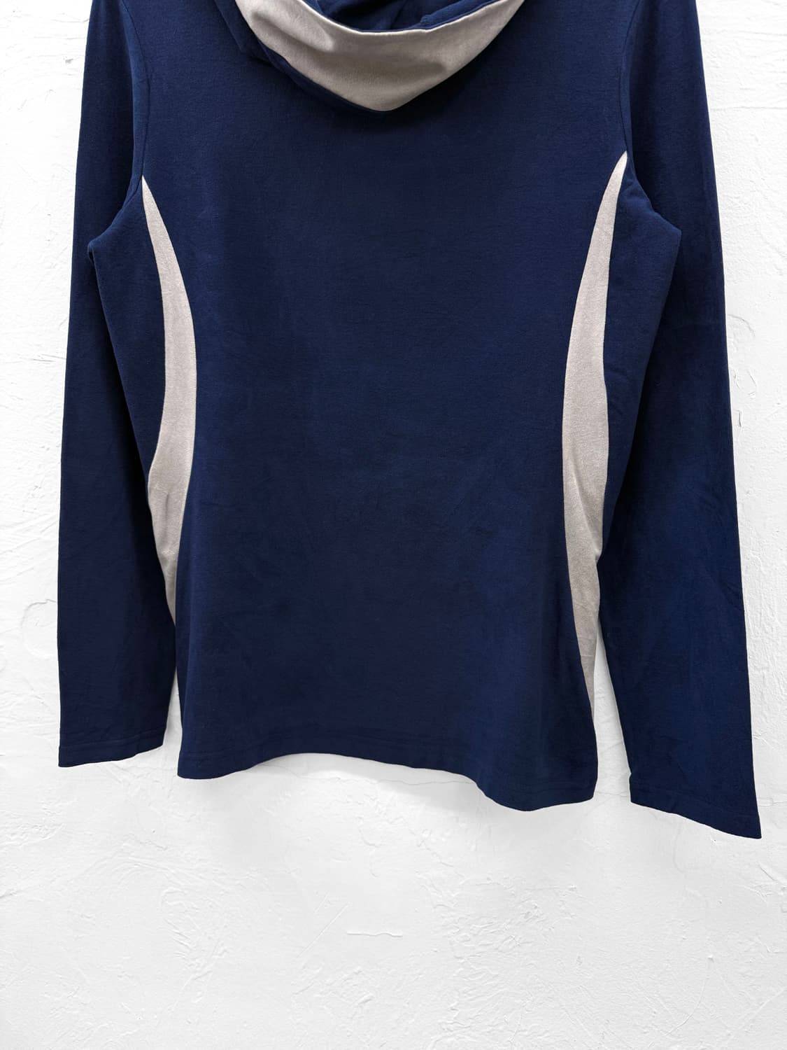 avi mode 드레이프 투톤 롱슬리브 상품이미지4